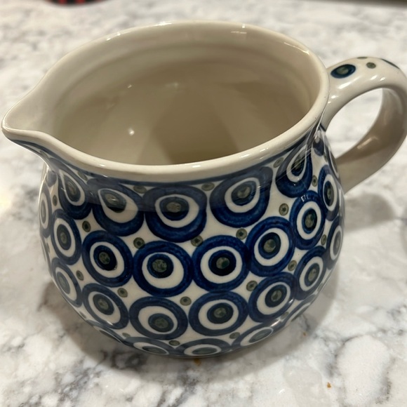polish pottery Other - Polish Pottery Gravy Pitcher